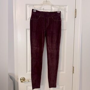 Khakis & company pull on Corduroy look leggings